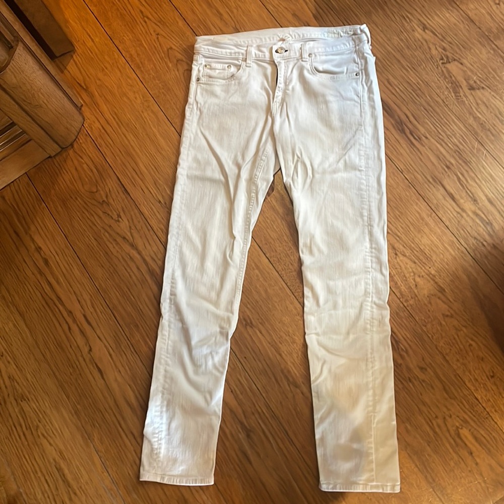 Rag & Bone Dre white jeans